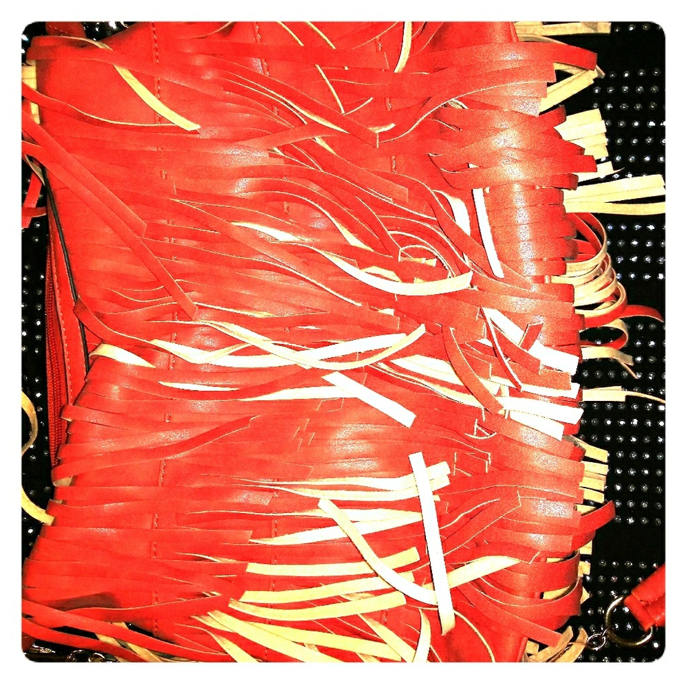 Spring Orange Fringe